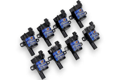 Granatelli GM LS Truck/SUV 4.8L/5.3L Cylindrical-Coil 65K Pro Series Xtreme Coil Pack Set – 28-1680CP