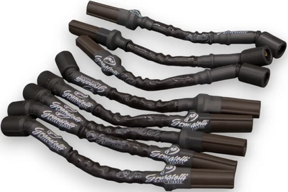 Granatelli 10" GM LS/LT 0-Ohm Black High-Temp Spark Plug Wires – 28-1545HTB