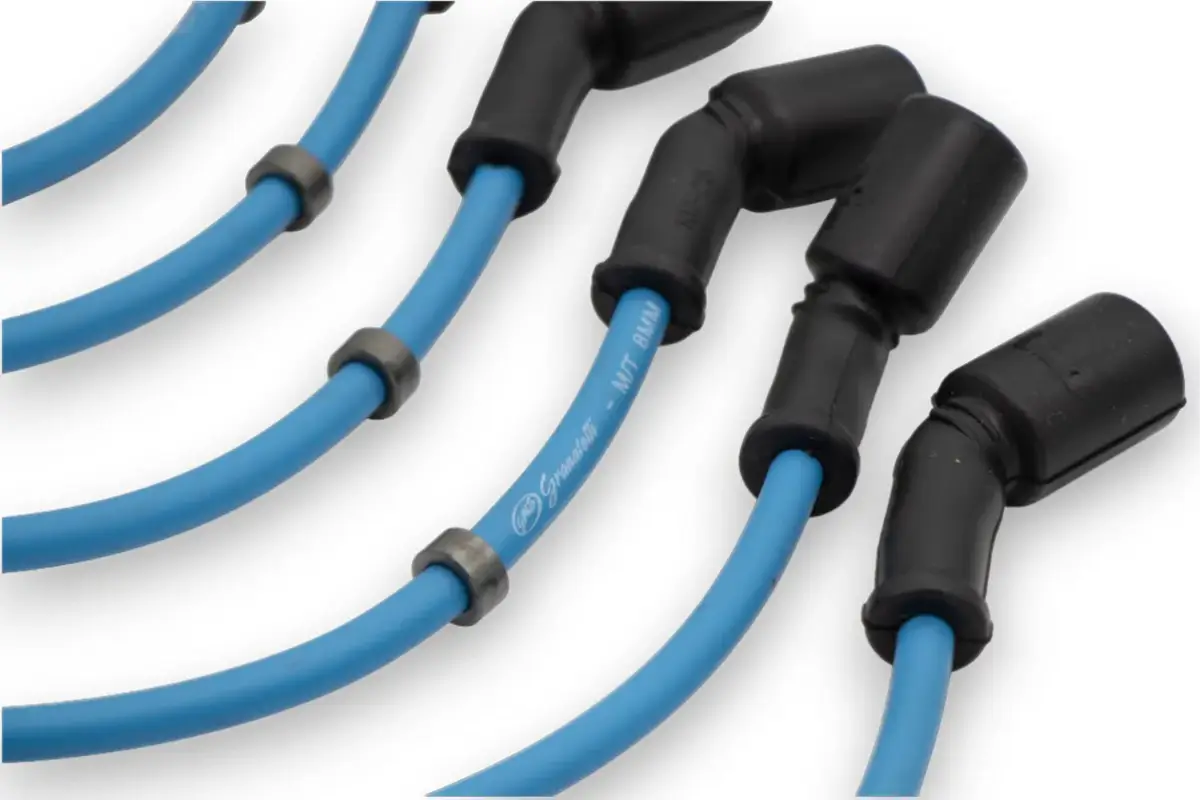 Granatelli 10" GM LS/LT 0-Ohm Blue Spark Plug Wires – 28-1545S
