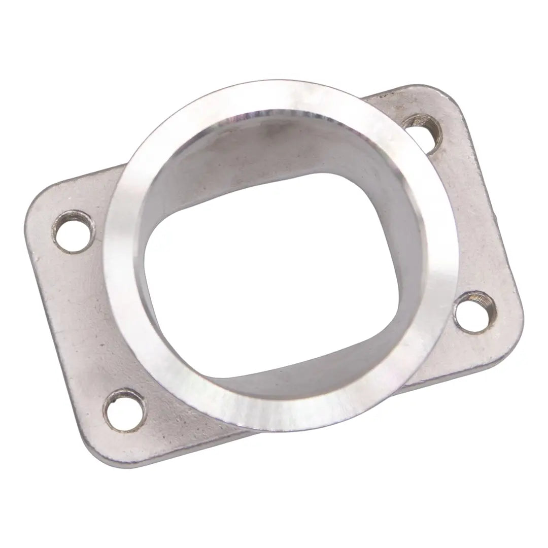 Granatelli 2.5" V-Band to T3 Turbo Adapter – Cast 304 Stainless, Non-Threaded - 540207