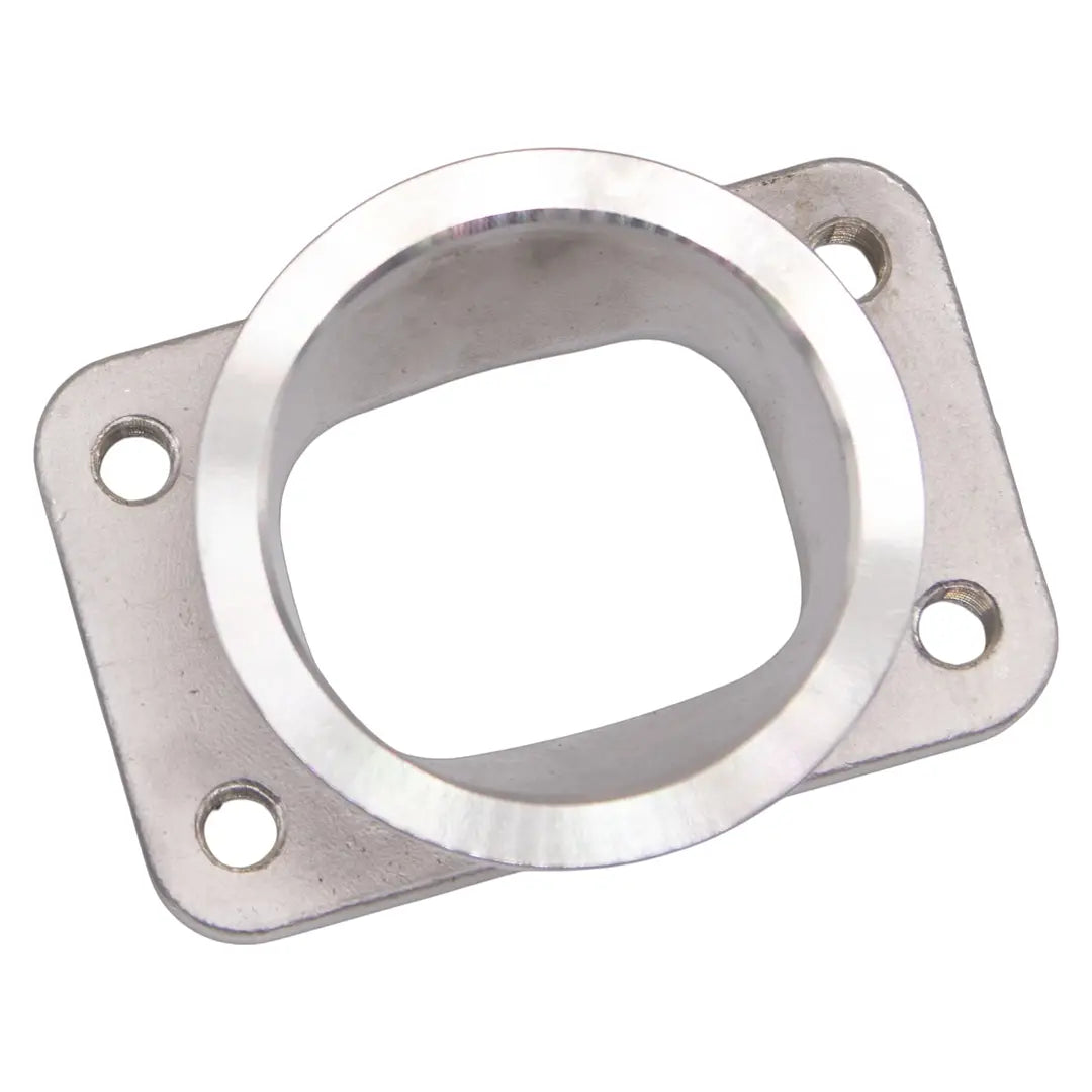 Granatelli 2.5" V-Band to T3 Turbo Adapter – Cast 304 Stainless, Threaded - 540208