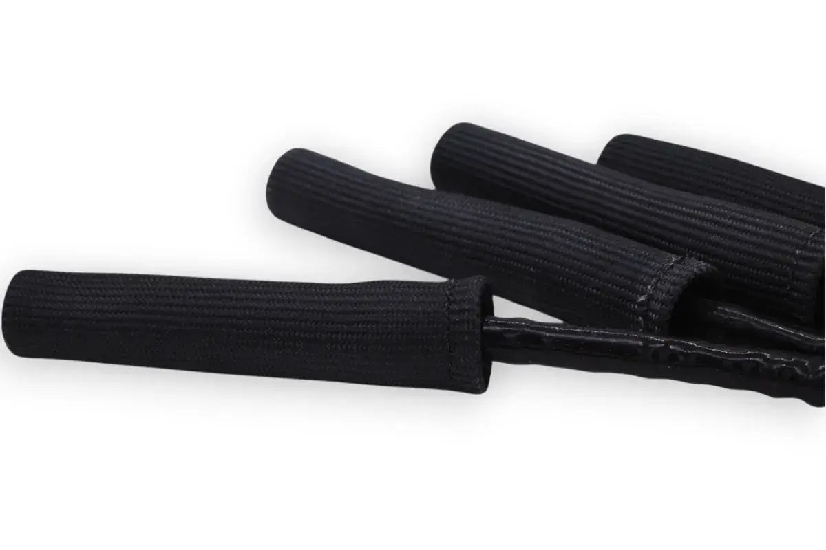 Granatelli 23" 2010–2014 Ford Raptor 6.2L 0-Ohm Black High-Temp Spark Plug Wires w/ Black Kevlar Boots – 28-2116HTBB