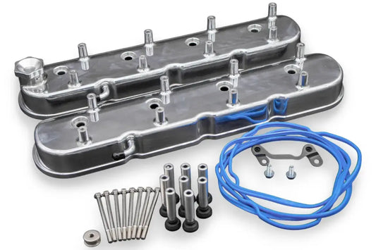 Granatelli Motor Sports LS Tall Valve Cover Polished Finish, 4.8, 5.3, 5.7, 6.0, 6.2, 7.0L, Pair