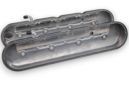 Granatelli LS Tall Valve Covers, Polished Finish, Integral Coil Mounts, 4.8L-7.0L, Pair – 640361