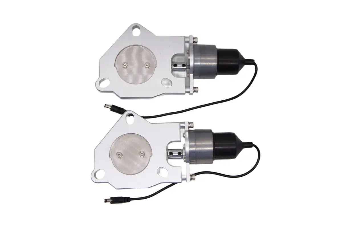 Granatelli 2.5-Inch Dual Round Electronic Mild Steel Slip-Fit Exhaust Cutout Kit – 303525D