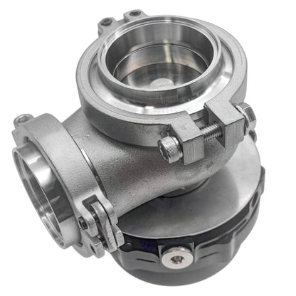 Granatelli 44mm Water-Cooled Diaphragm External Turbo Wastegate with V-Band – 540244