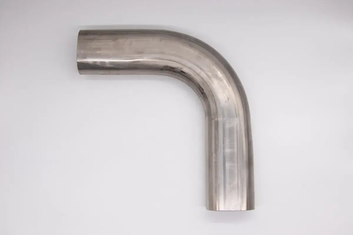 Granatelli 3" Oval Exhaust Tubing Horizontal 90° Bend – 313537