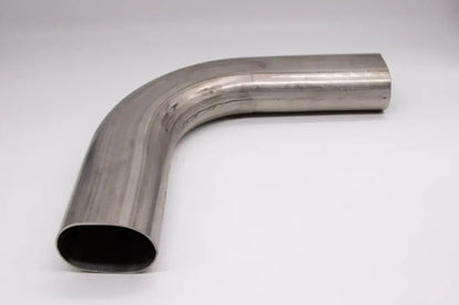 Granatelli 3" Oval Exhaust Tubing Horizontal 90° Bend – 313537