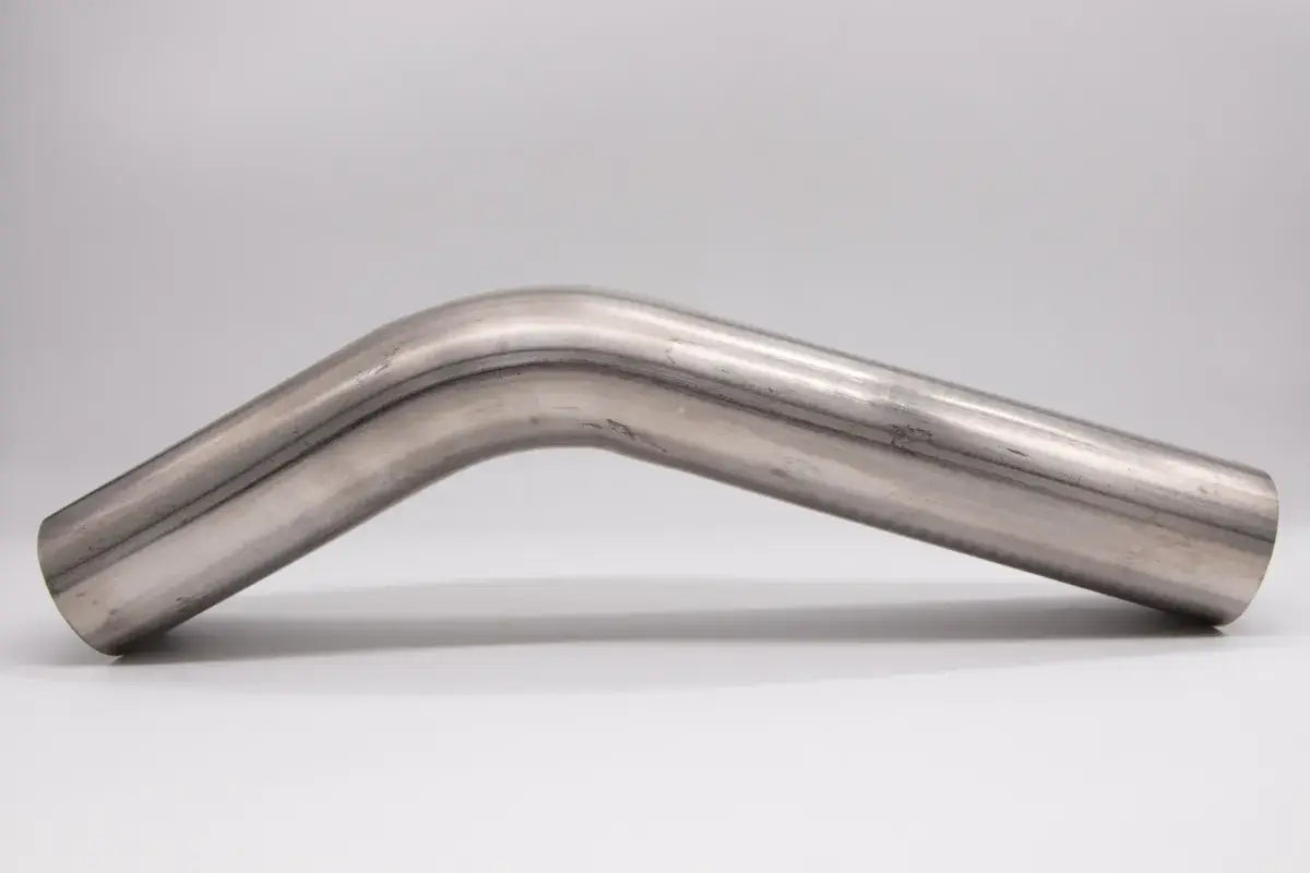 Granatelli 3" Oval Exhaust Tubing Vertical 45° Bend - 313538