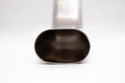 Granatelli 3" Oval Exhaust Tubing Vertical 45° Bend - 313538