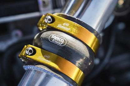Granatelli Gold Billet Aluminum Hose Clamp 47.5mm–49.5mm (Approx. 1.87"–1.94") – 971175G