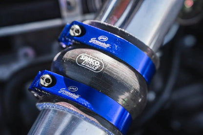 Granatelli Blue Anodized Billet Aluminum Hose Clamp 77.8mm–79.8mm (Approx. 3.06"–3.14") – 971275B