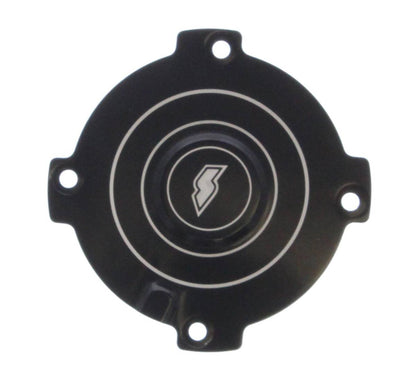 Granatelli SPAL Black Billet Fan Cover – 3-Ring Design – 698500BR