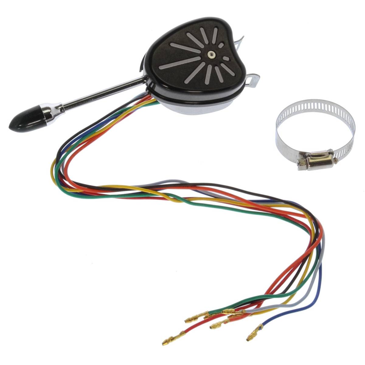 Granatelli SUNRISE Bright Black Billet Turn Signal Switch System – 698111BS
