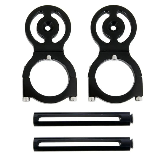 Granatelli 2.00-Inch Race Belt Residual Slack Harness Collar Set – Black – 800200B