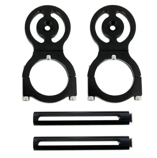 Granatelli 1.75-Inch Race Belt Residual Slack Harness Collar Set – Black – 800175B