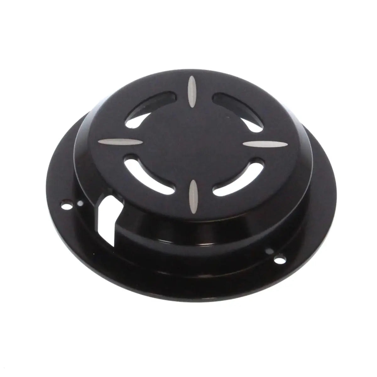 Granatelli Flex-A-Lite Black Billet Fan Cover – Flower Design – 698510F