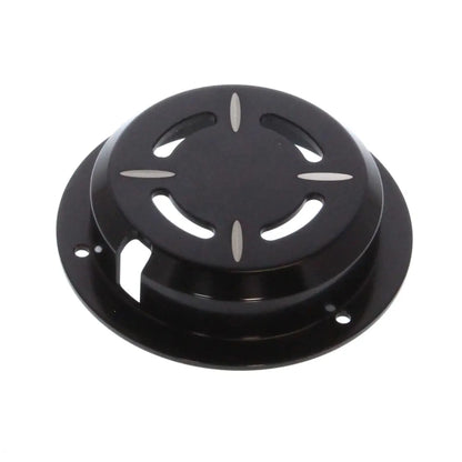 Granatelli Flex-A-Lite Black Billet Fan Cover – Flower Design – 698510F