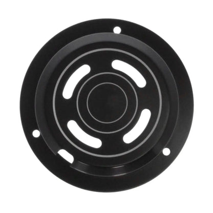 Granatelli Flex-A-Lite Black Billet Fan Cover – 3-Ring Design – 698510BR