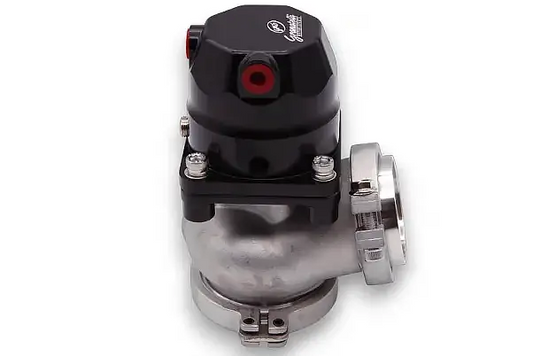 Granatelli 44mm Piston-Actuated External Turbo Wastegate with V-Band – 540261