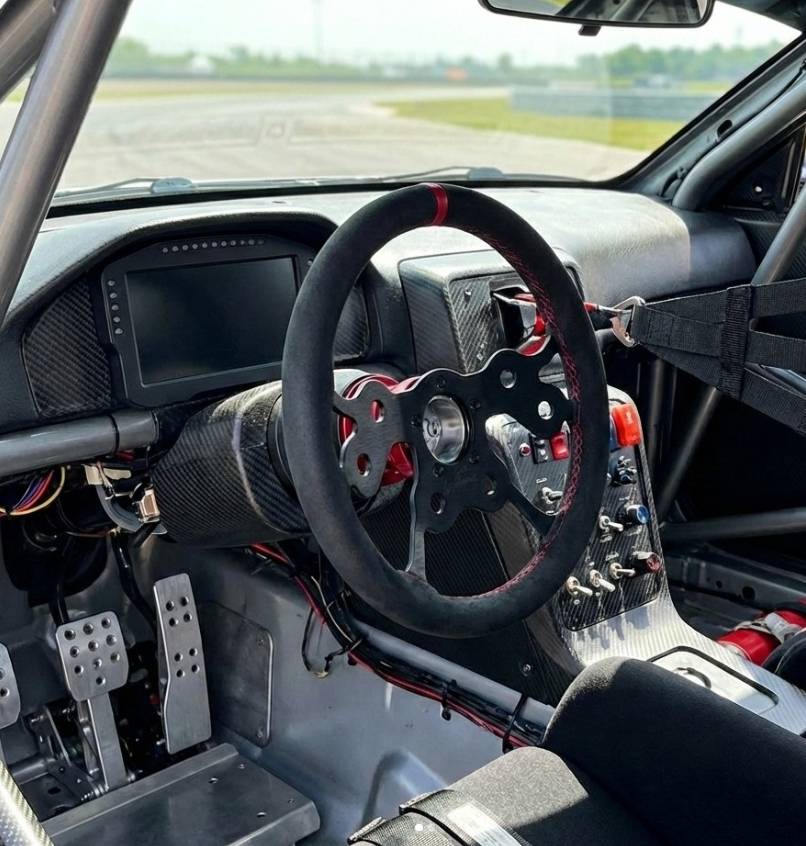 Granatelli 330mm DRAG Steering Wheel w/ Push-Button Slots – 789465