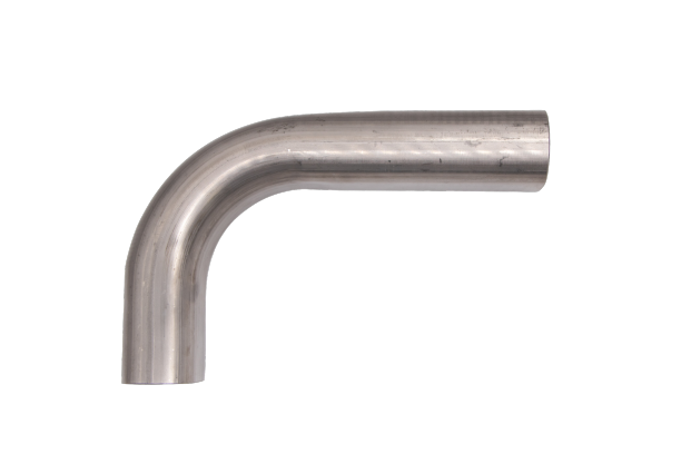Granatelli 3" Oval Exhaust Tubing Vertical 90° Bend – 313539
