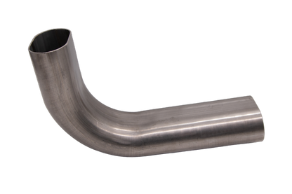 Granatelli 3" Oval Exhaust Tubing Vertical 90° Bend – 313539