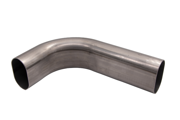 Granatelli 3" Oval Exhaust Tubing Vertical 90° Bend – 313539