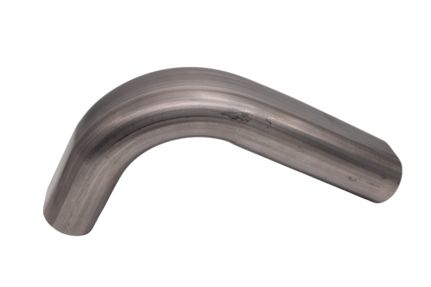 Granatelli 3" Oval Exhaust Tubing Vertical 90° Bend – 313539
