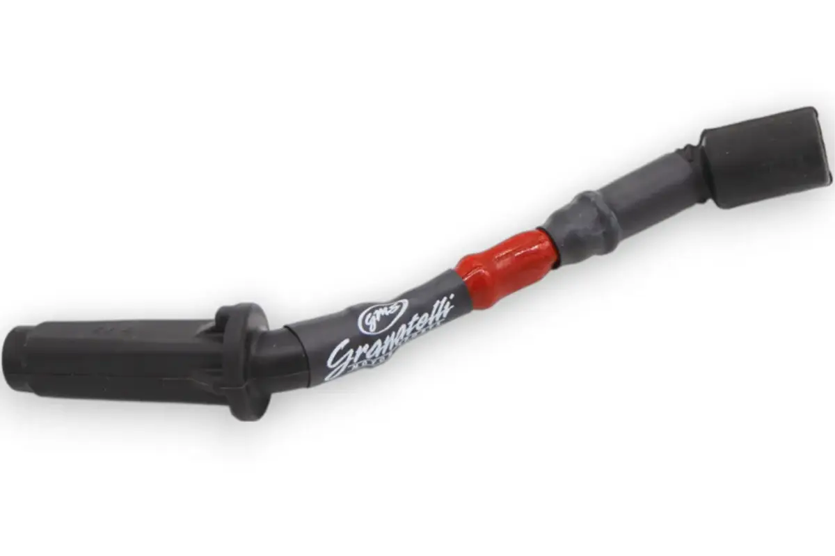 Granatelli 8" GM LS/LT 0-Ohm Red Single Spark Plug Wire – 28-1811-1R