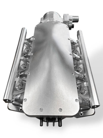 Granatelli ZILLA GM Rectangle-Port Silver Billet Intake Manifold w/ 105mm Inlet – 980105S