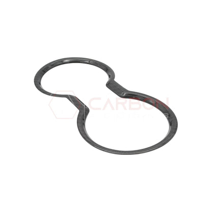 2024+ S650 Mustang Hard Carbon Fiber Cup Holder Trim Cover