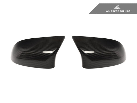 AutoTecknic Replacement Version II Dry Carbon Mirror Covers - BMW F85 X5M | F86 X6M