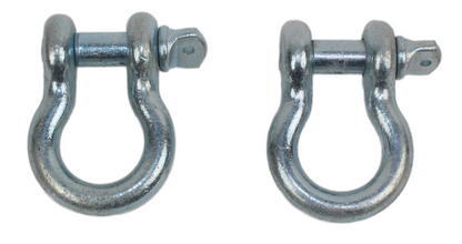 Fishbone Offroad Zinc Coated 3/4 in. D-Ring Set FB21037