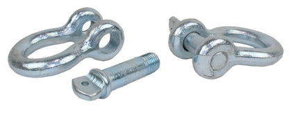 Fishbone Offroad Zinc Coated 3/4 in. D-Ring Set FB21037