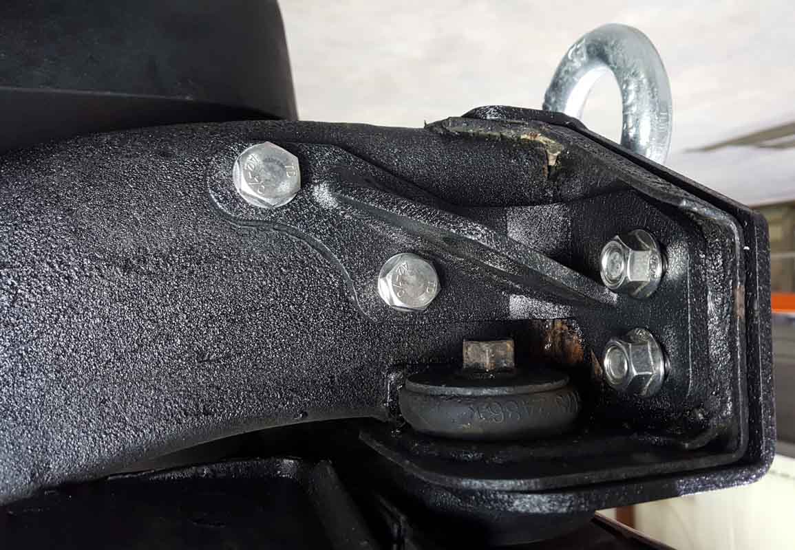 Fishbone Offroad Rear Bumper Frame Tie-ins for 1997-2006 Wrangler FB21074