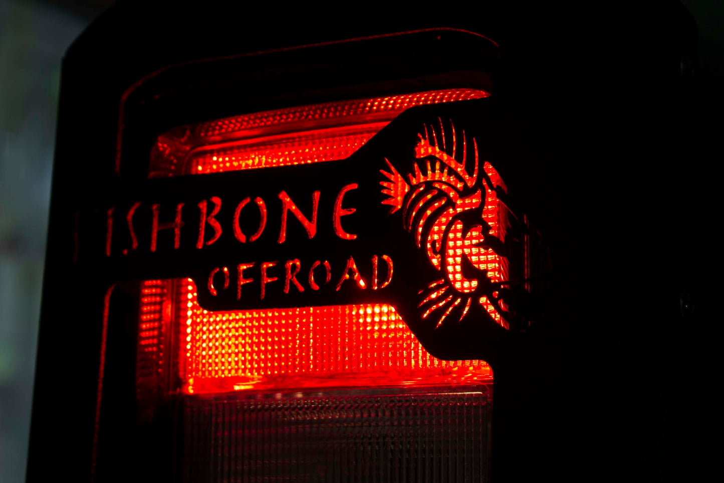 Fishbone Offroad Tail Light Guards for 2018 & Up Jeep Wrangler FB21119