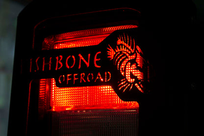 Fishbone Offroad Tail Light Guards for 2018 & Up Jeep Wrangler FB21119