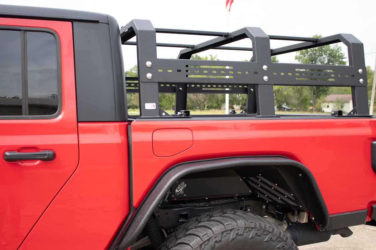 Fishbone Offroad Truck Bed Rack for 2020 & Up Jeep Gladiator FB21219