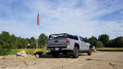 Fishbone Offroad Long Bed Half Height Tackle Rack for 2005-2023 Toyota Tacoma FB21245