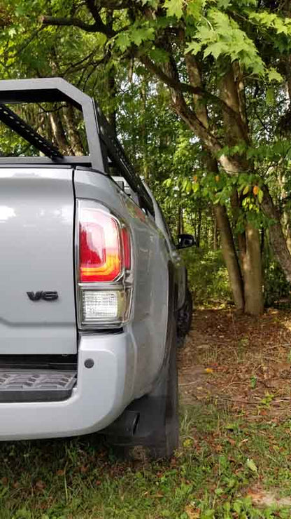 Fishbone Offroad Long Bed Half Height Tackle Rack for 2005-2023 Toyota Tacoma FB21245