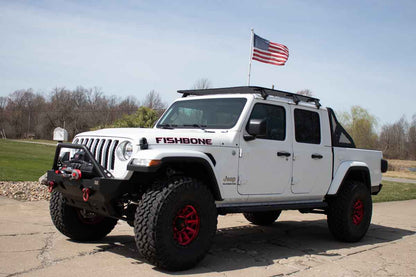 Fishbone Offroad Chase Rack Molle Window Panel for 2020 & Up Jeep Gladiator FB21262