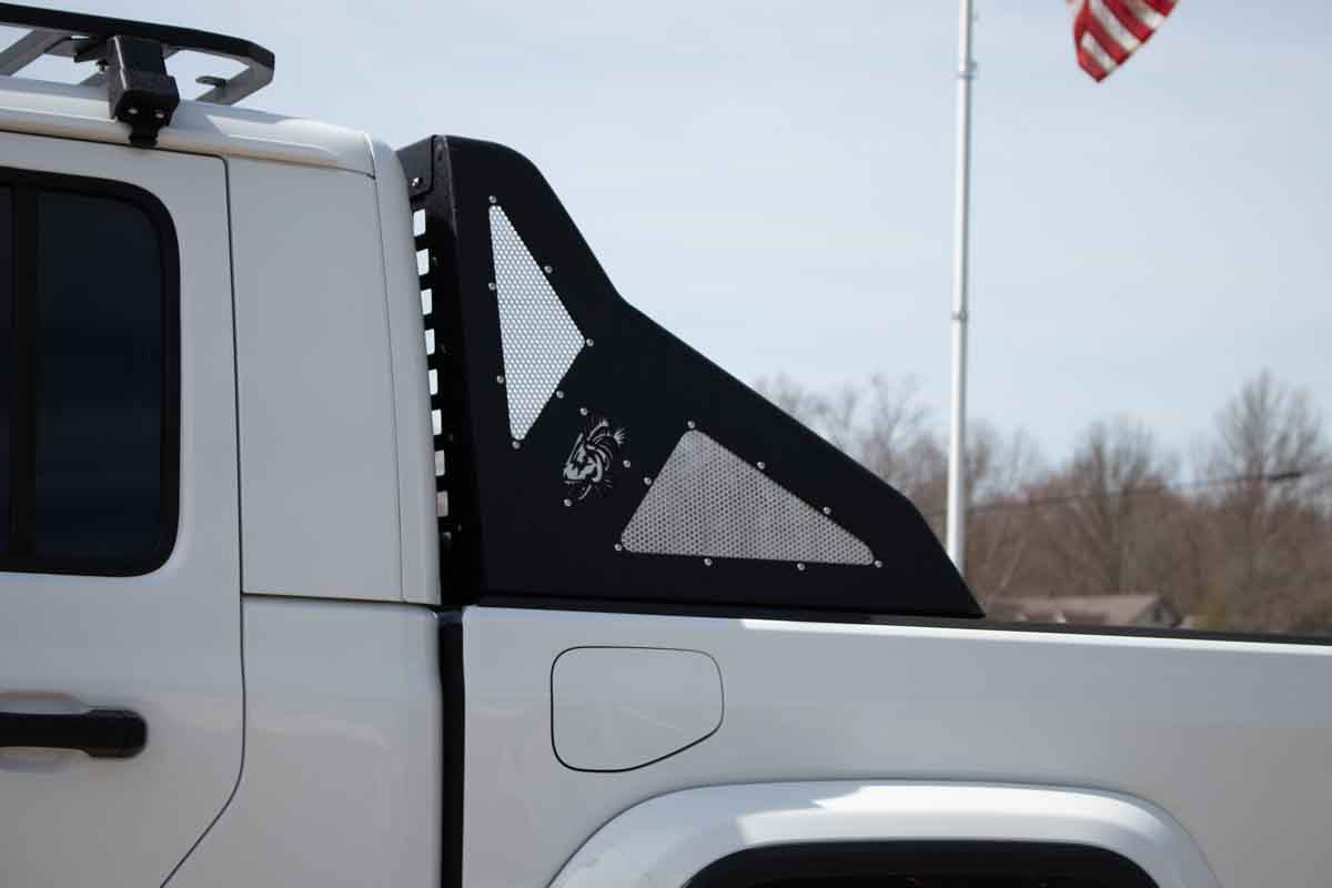 Fishbone Offroad Chase Rack Molle Window Panel for 2020 & Up Jeep Gladiator FB21262