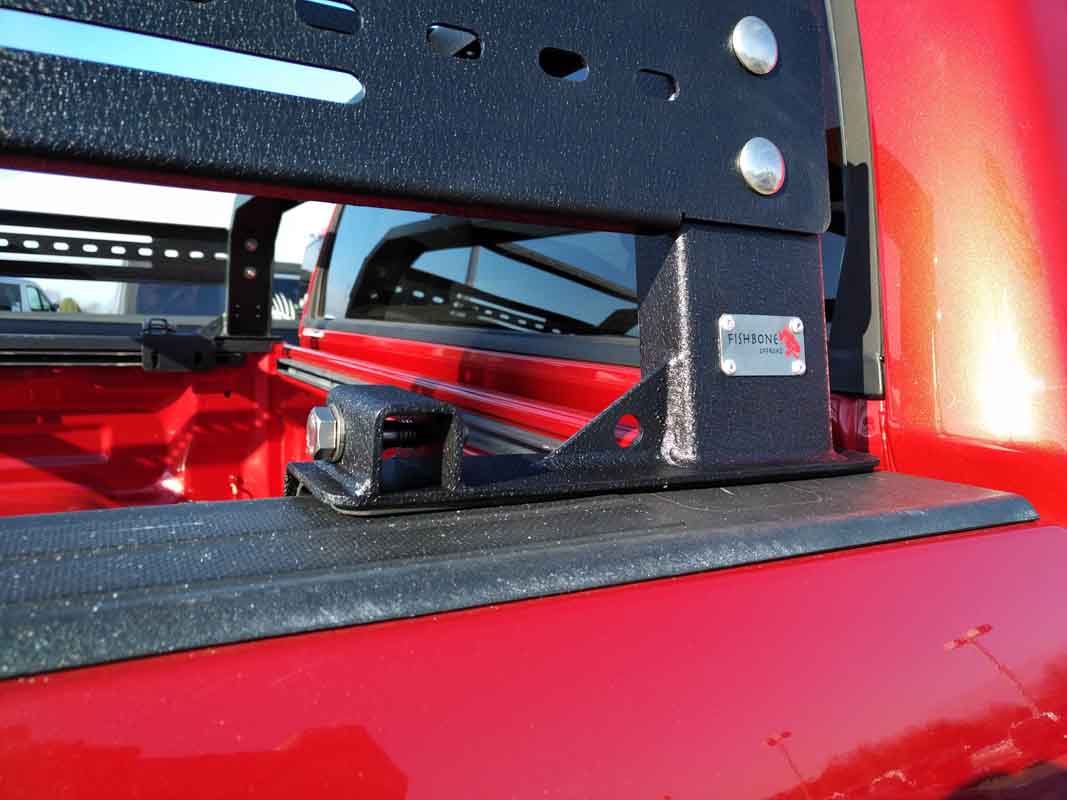 Fishbone Offroad Long Bed Half Height Tackle Rack for 2005 & Up Ford F-150/Toyota Tundra FB21319