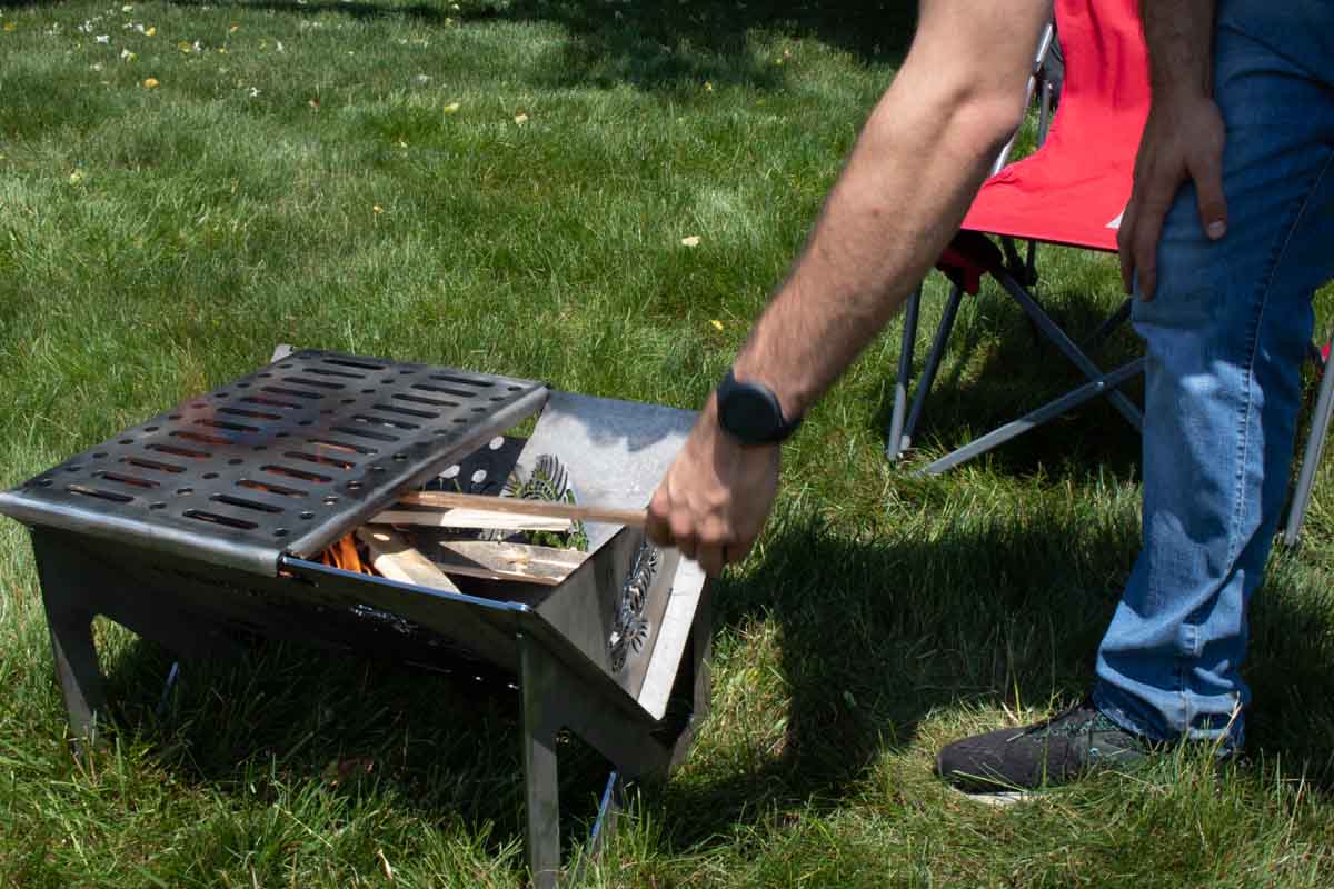 Fishbone Offroad Mobile Fire Pit FB21299