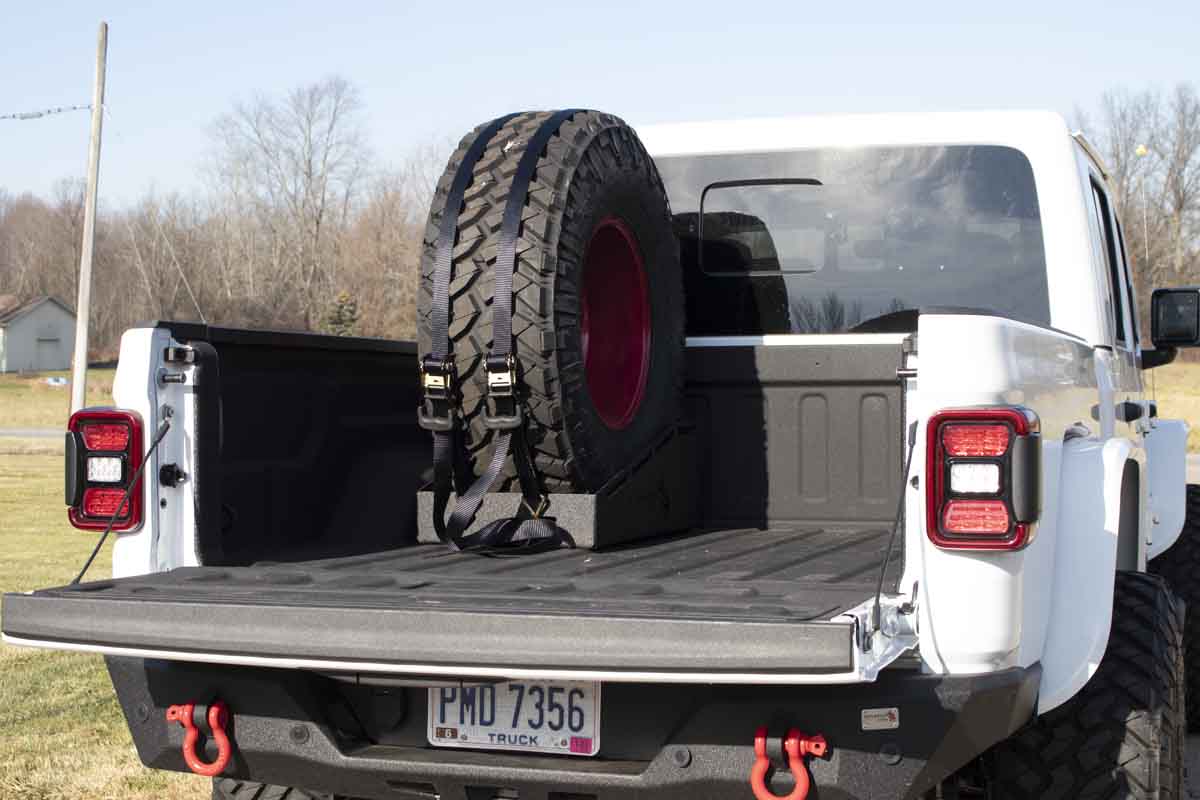 Fishbone Offroad Universal In-Bed Tire Carrier FB21301