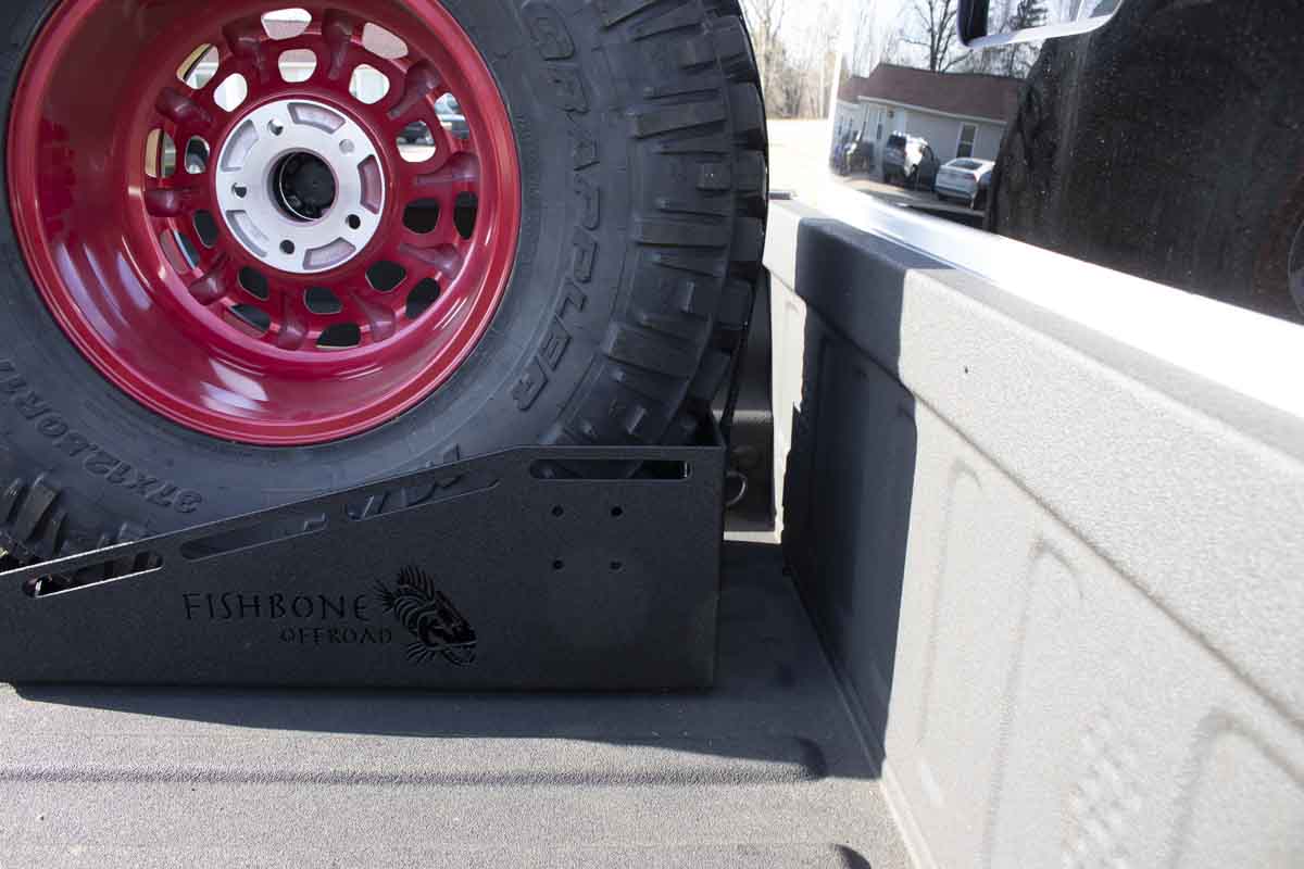 Fishbone Offroad Universal In-Bed Tire Carrier FB21301