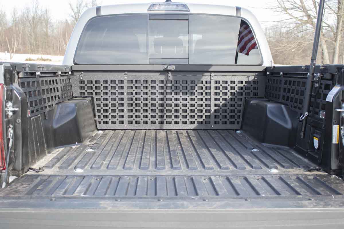 Fishbone Offroad 2016-2023 Toyota Tacoma Front Bed Wall Molle Panel FB21310
