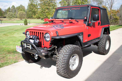 Fishbone Offroad Hi-Lift Jack Hood Mount for 1997-2006 Jeep Wrangler FB21313
