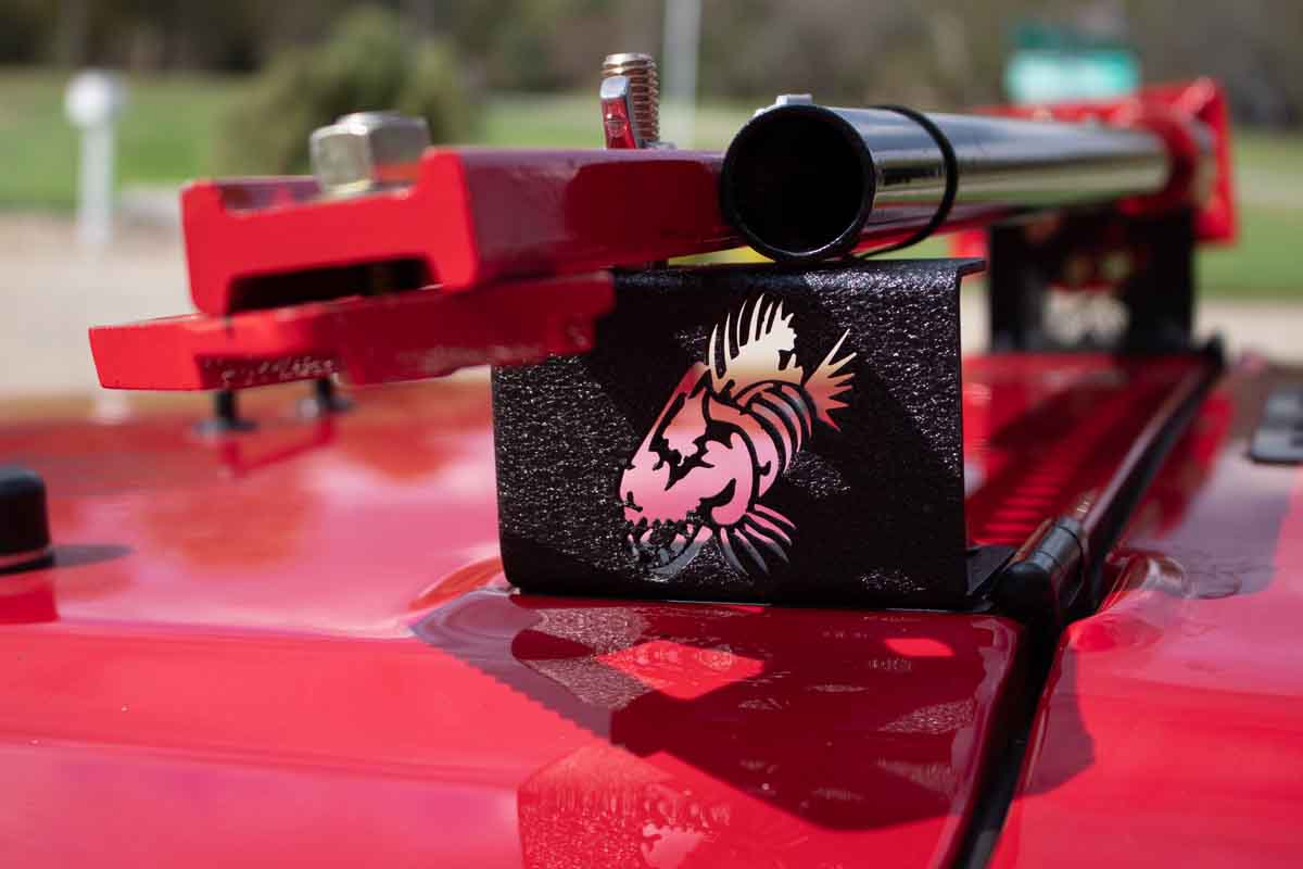 Fishbone Offroad Hi-Lift Jack Hood Mount for 1997-2006 Jeep Wrangler FB21313